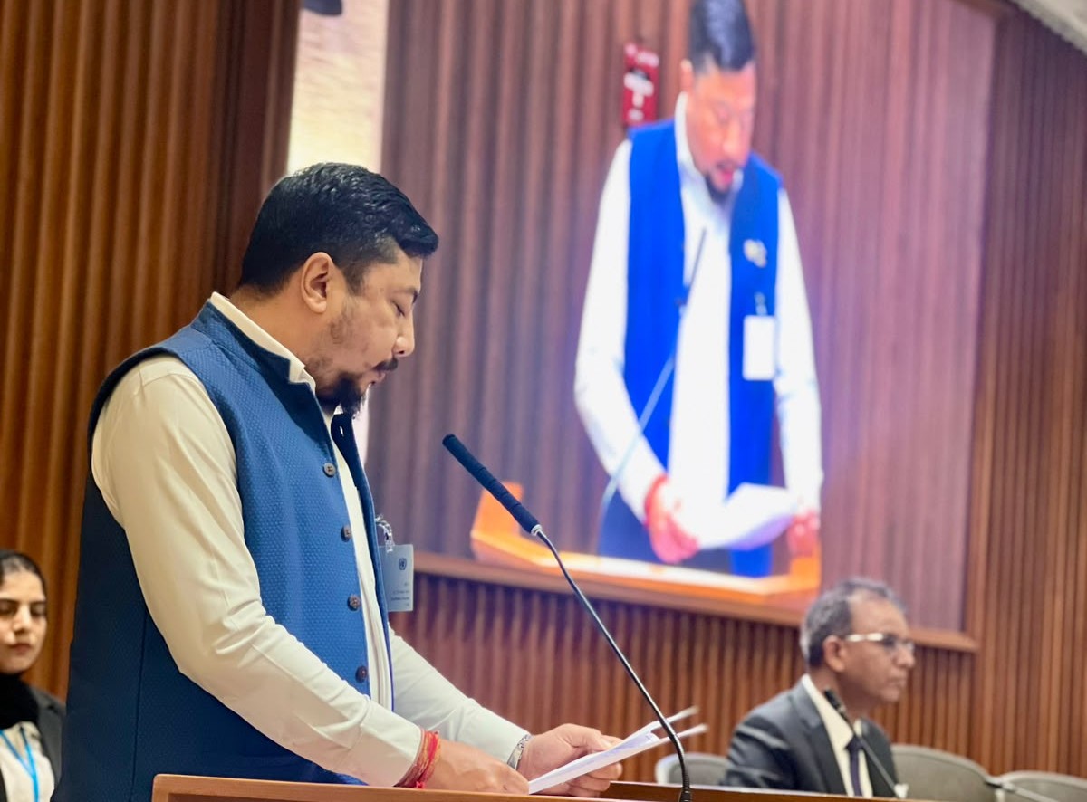 बैंककमा ऊर्जामन्त्री श्रेष्ठको सम्बोधन : ‘हाम्रा हिमाल जोगाउन विश्वले सहकार्य गरोस्’